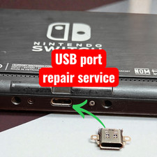 Nintendo Switch 2 Type C USB charging Port socket Replacement Repair Service