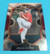 2021 Panini Select Concourse Johan Oviedo #41 RC Cardinals