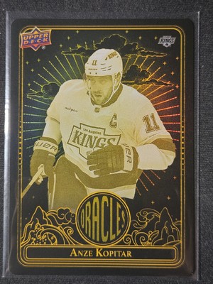 24-25 Upper Deck Anze Kopitar Oracles Yellow Variant     Los Angeles Kings 