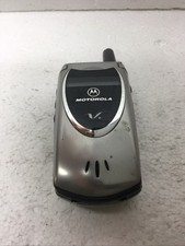 Motorola V60t Color TDMA Cingular Pre-AT T Cellular Flip Phone SILVER Cell