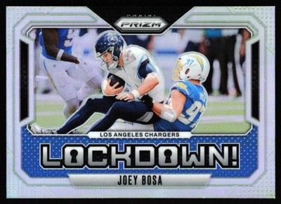 2024 Panini Prizm Lockdown Silver Joey Bosa #4 KS8