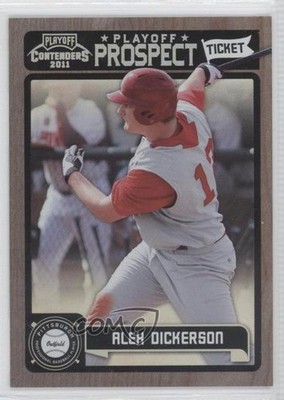 2011 Playoff Contenders Prospect Tickets 82/99 Alex Dickerson #RT49 0a1
