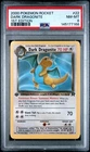 2000 POKEMON ROCKET 1ST EDITION #22 DARK DRAGONITE PSA 8