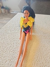 Vintage Tropical Miko Barbie With Long Hair And Bendable Legs