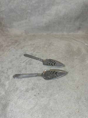 1 Antique Extra White Metal Absinthe Spoon Vintage 1900 Made in France