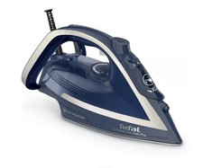 Tefal FV5874G0 Steam Iron Ultraglide Anti-Scale Plus 2800w 0.27L - Blue & Silver