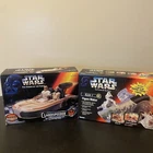 Star Wars Kenner 1995/97 POTF Landspeeder & Slave I Figure Maker NIB