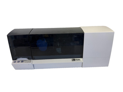 Zebra P640i ID Card Printer *Power Tested