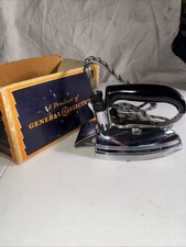 GE General Electric Super Automatic Iron In Org Box  Cat No 159F75