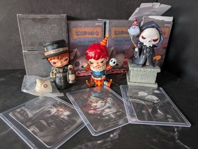 PopMart Hirono MONSTERS CARNIVAL SERIES, Doctor Beak, Creepy Clown, Etc.