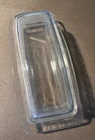 Vintage Pyrex Clear Glass Butter Dish 72-B Corning Lid & Base 1/4 Pound Stick