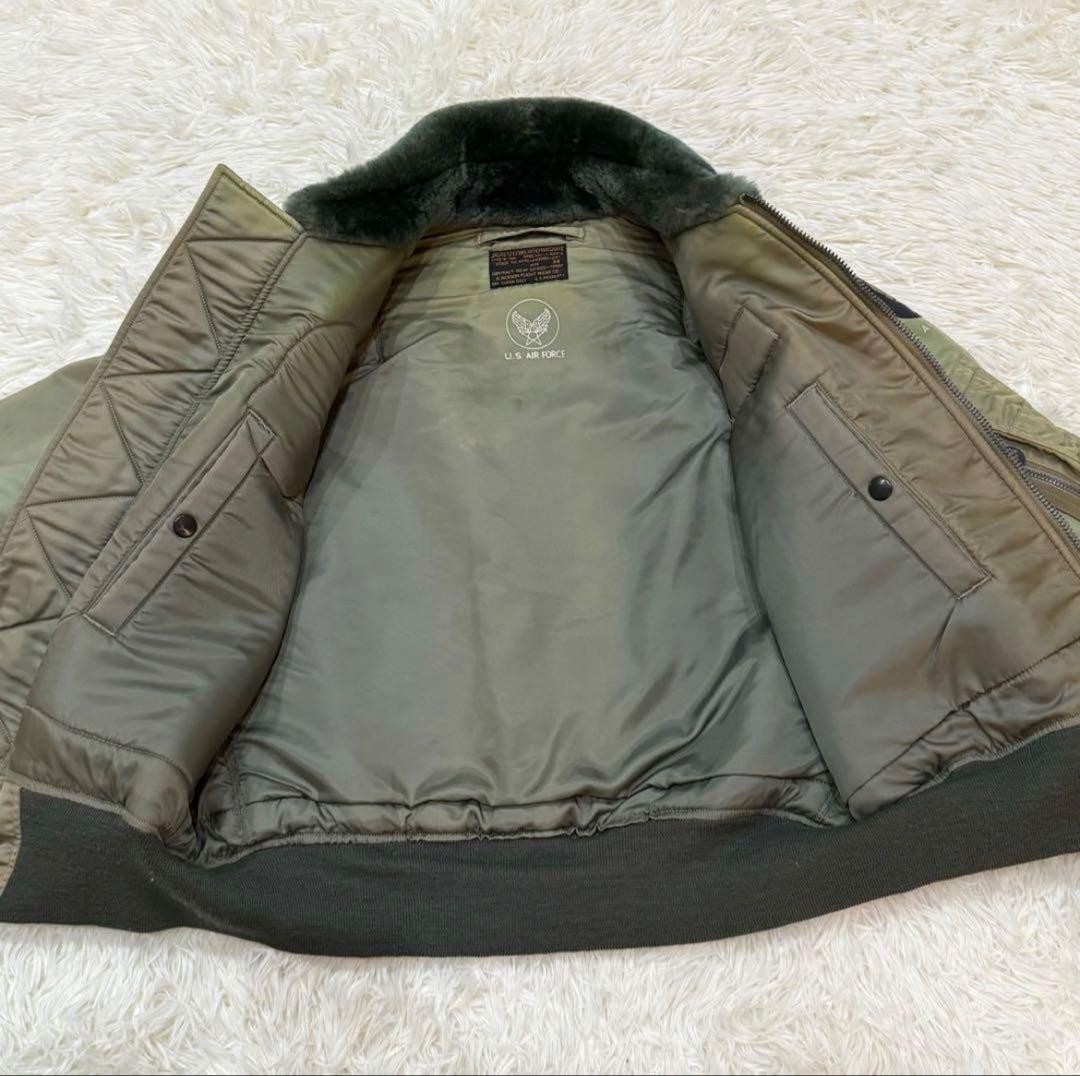 Buzz Rickson's Flight Jacket B-15D Embroidered Pa… - image 6