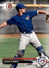 2017 Bowman Draft #BD138 Hagen Danner - BB