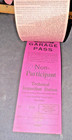 1977 LA Times 500 Ontario Motor Speedway NASCAR Pit Credential Handy Winston Cup — photo 2