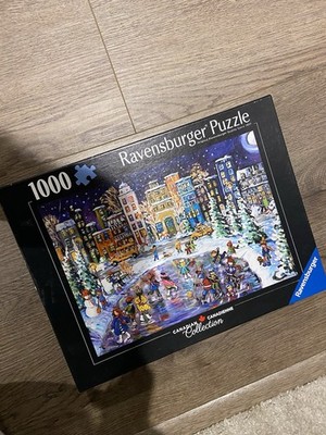 VTG Ravensburger ''Canadian City Lights'' Canadian Collection 1000pc Jigsaw Puzzle