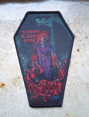 DEATH - SCREAM BLOODY GORE -- PATCH / AUFNÄHER -- DEATH METAL