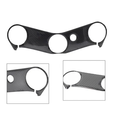 Carbon Triple Tree Top Clamp Upper 3D Decal Sticker For Yamaha YZF-R1 2002-2006 - Bild 1 von 4