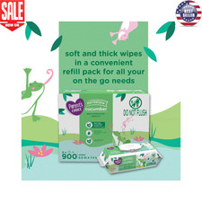 Cucumber Scented Wipes Hypoallergenic , 900 Count, Bulk Pack Free Shipping
