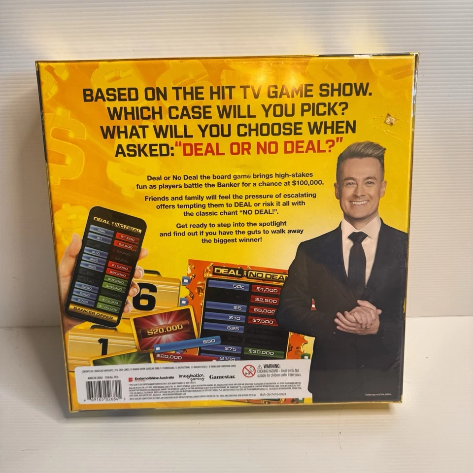New Deal or No Deal Board Game TV Show Brand New & Sealed In Box - Image 2 of 2