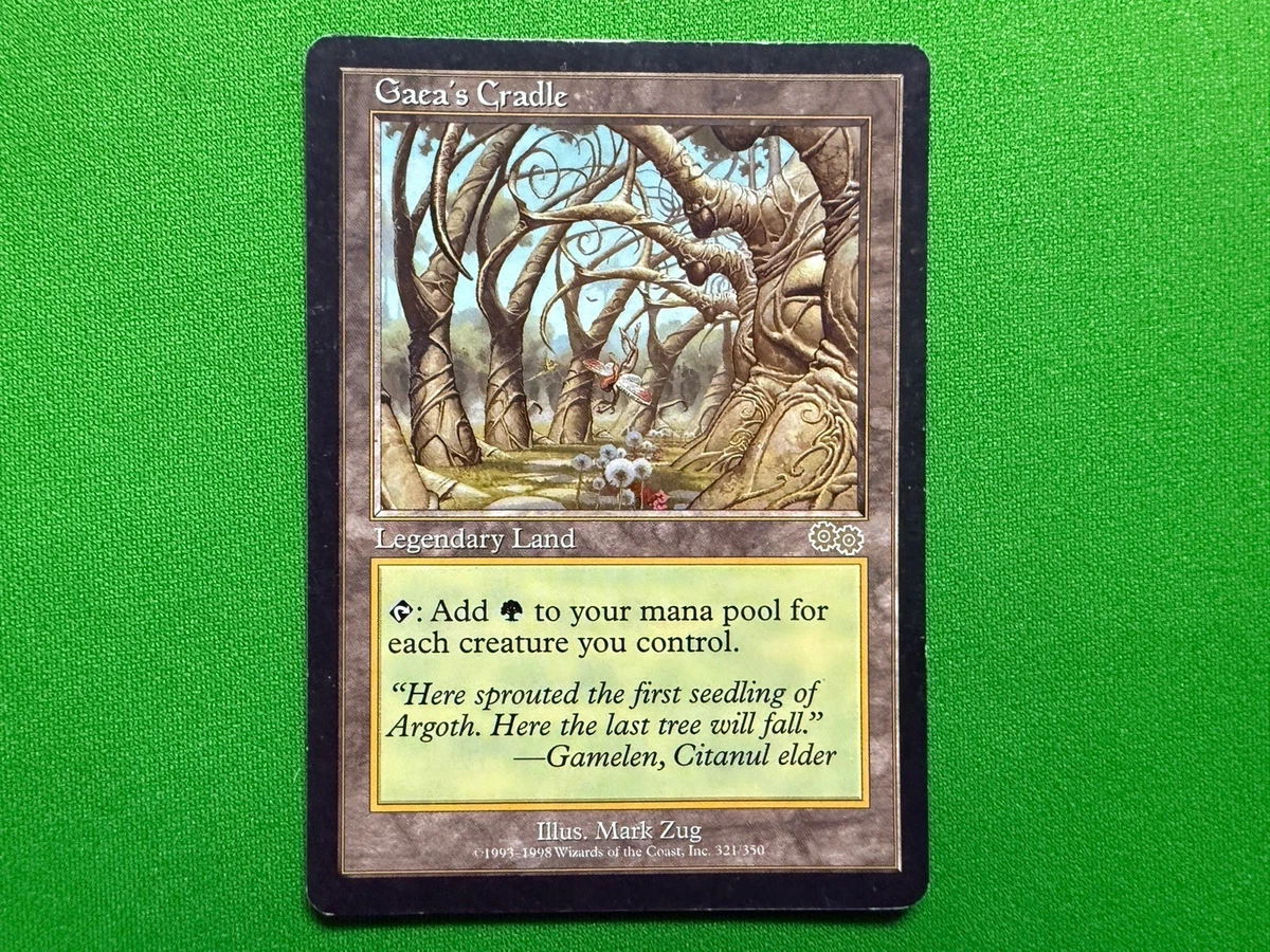 Gaea's Cradle Magic: The Gathering Individual Trading Card Games
