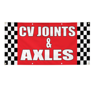 Vinyl Banner Multiple Sizes Cv Joints & Axles Auto Body Shop Car Repair ...