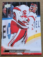 2022-23 Upper Deck #32 Frederik Andersen Carolina Hurricanes