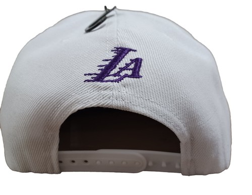 Los Angeles Lakers Ultra Game NBA Cap Snapback Textured Logo Neu - Bild 4 von 5