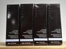 4X NEW Sealed Becca First Light Priming Filter Instant Complexion Refresh 0.2oz