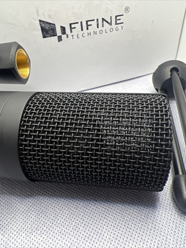 FIFINE K669 USB MICROPHONE WITH VOLUME DIAL FOR STREAMING, VOCAL RECORDING - Picture 3 of 7