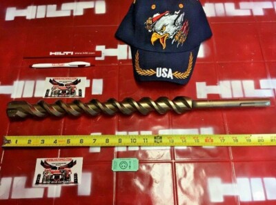 HILTI BIT SDS MAX 1-1/2'' X 21'' PREOWNED, FREE EXTRAS, STRONG, FAST SHIPPING
