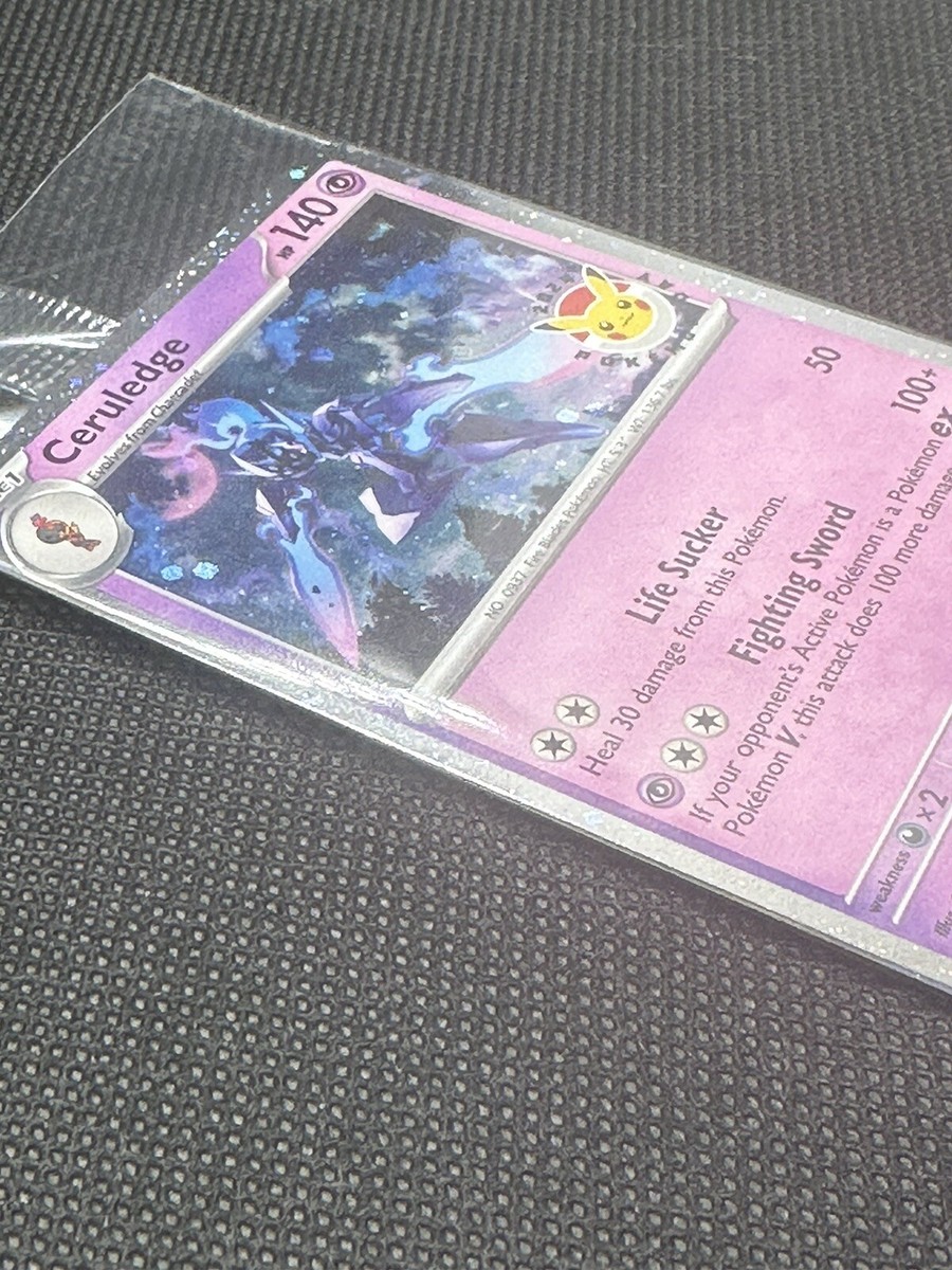 Ceruledge Pokemon Day 2024 Stamped Sealed Promo Card Pokemon **Ready To  Ship** | eBay