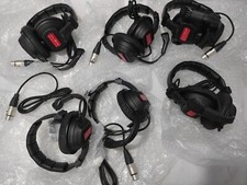 Lot of 6 Altair AM-100 Dual Muff Comms Headset