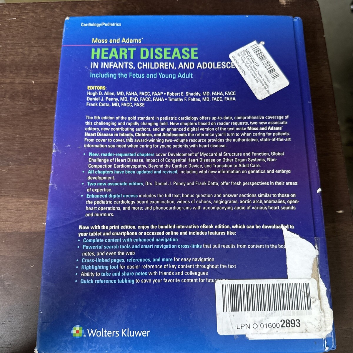 Moss &amp; Adams’ Heart Disease in Infants， Children， and Adolescents， Including the Fetus and Young Adult Allen MD  FACC  FAAP  FAHA， Hugh D. Amazon.com: Moss & Adams' Heart Disease in Infants, Children