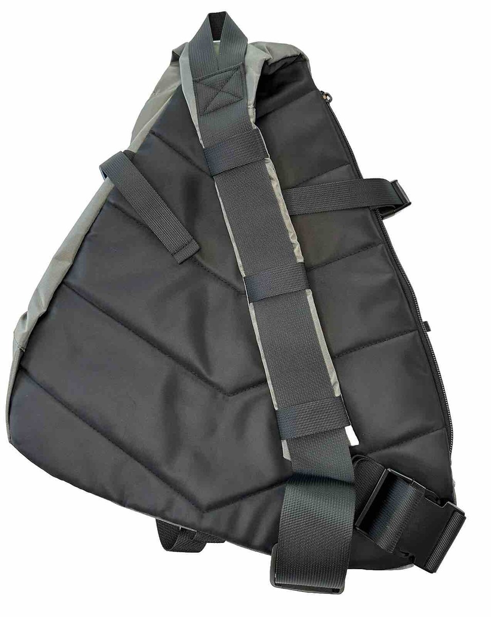 Urban Outfitters City Sling Bag In Grey 20”x16”x6” W/ Back