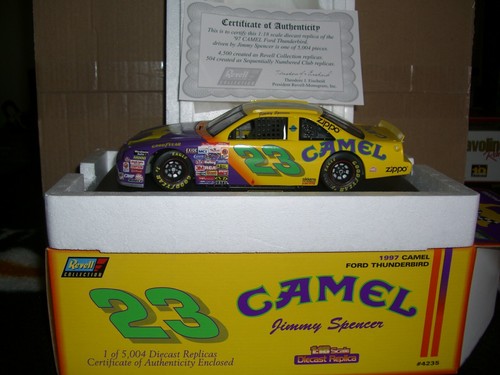 1/18 Revell nascar 1997 #23 Jimmy Spenser Camel