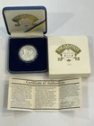 Griffey Jr 1990 Great West Mint Jr/Sr 1st Father/Son Silver Medallion NEW!