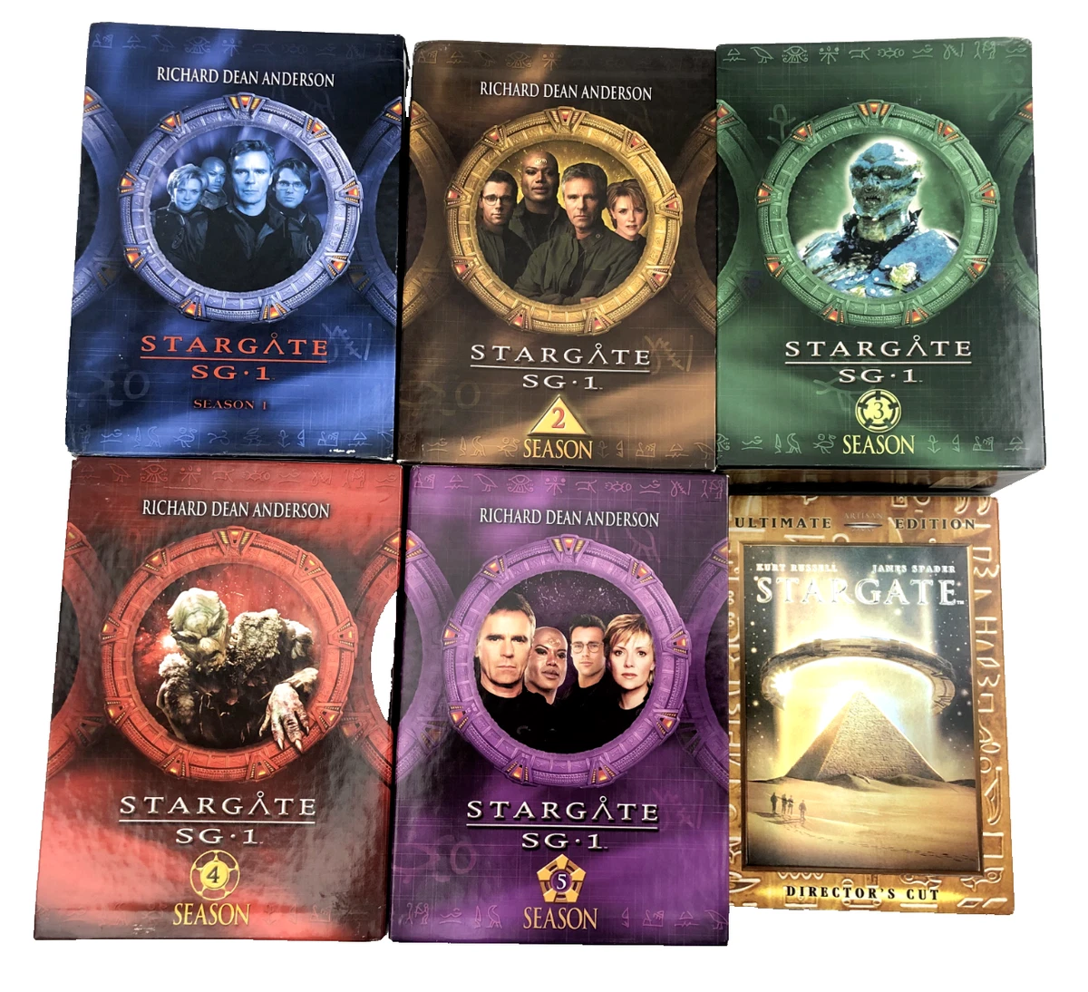 Stargate SG 1 Complete Series DVDs & Blu-ray Discs for sale | eBay