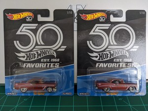 hot wheels 50th favorites 56 chevy