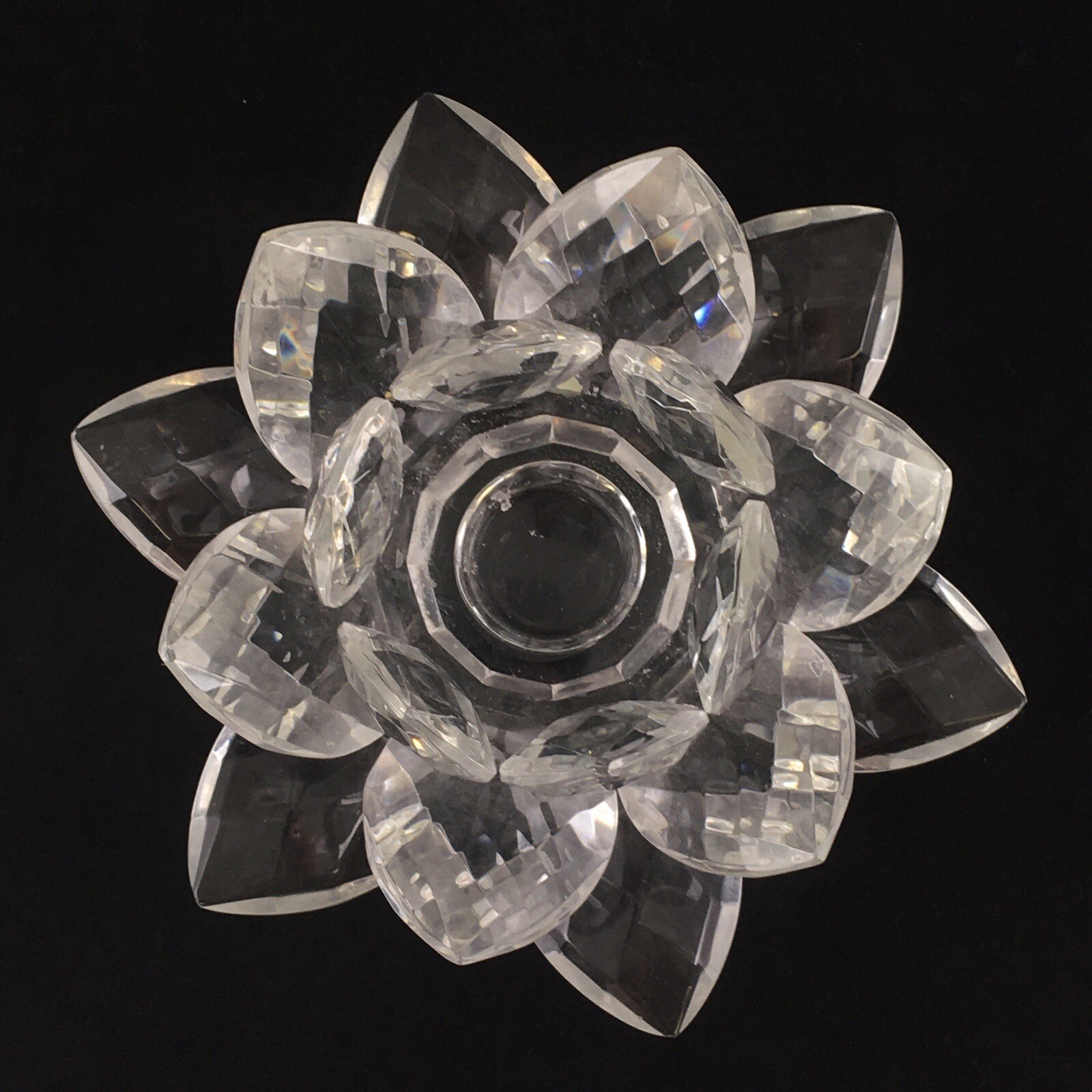 Unmarked 5 Inch Diameter Sparkly