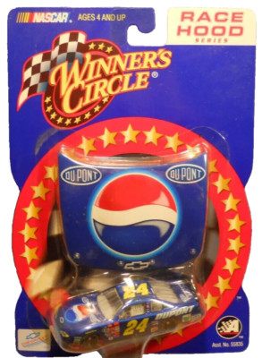 2001 Winners Circle Race Hood Series Jeff Gordon Pepsi Dupont #24 1/64 FREE SHIP