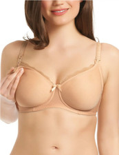 Freya Women's 1581 Pure Moulded Drop Cup Nursing Bra Nude Size 32G 52