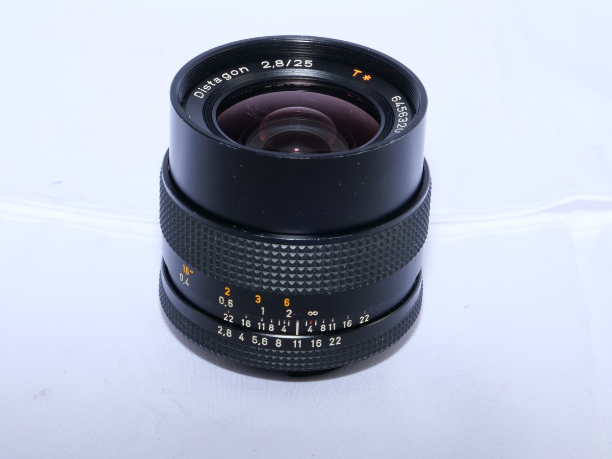 Contax Zeiss Distagon AE 25mm f/2.8 T* W-A lens for Contax