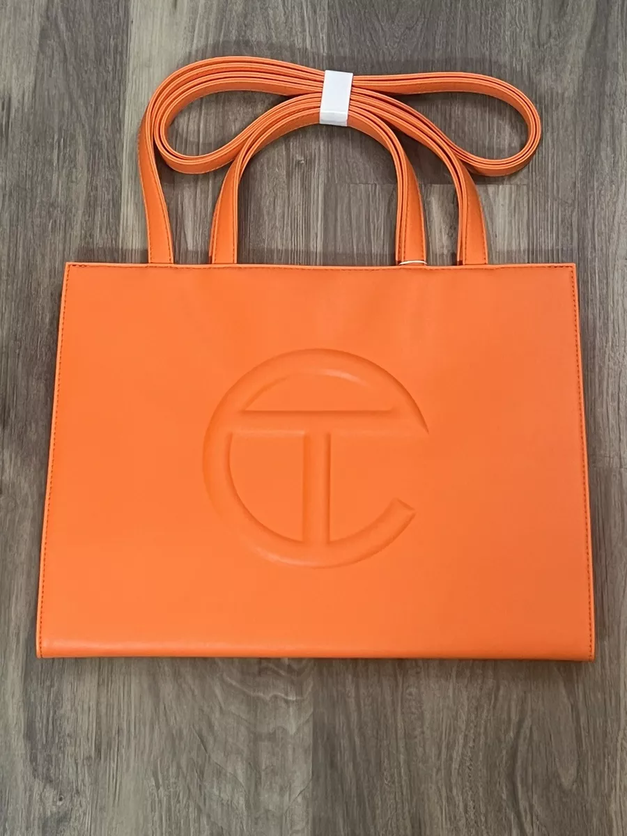 Telfar Shopping Bag Tote Size Medium Orange