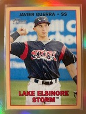 Javier Guerra 2016 Topps Heritage Minor #166 PEACH parallel 25/25 ! (Storm)