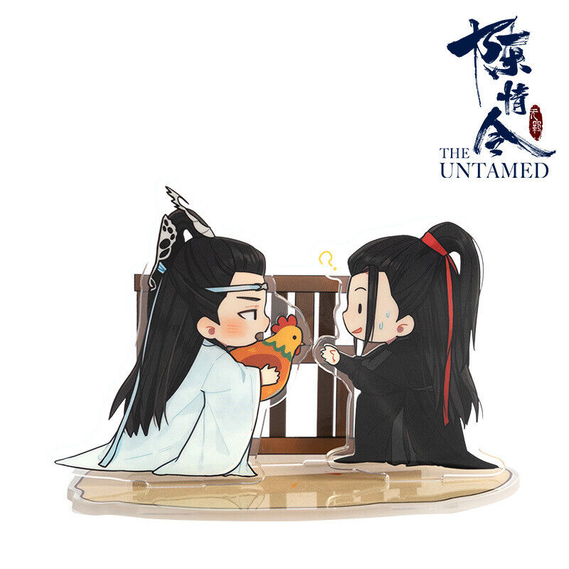 Suporte de acrílico para personagens untamed, placa de modelo mo dao zu shi  bl, série de anime wei wuxian lan wangji, decoração de mesa, brinquedos,  presente - AliExpress