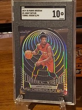 Jimmy Butler SGC 10 Gem Mint 2019-20 Panini Obsidian Tunnel Vision 51/99