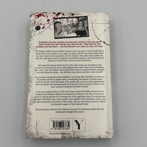 The Irish Scissor Sisters by Mick McCaffrey Paperback VGC True Crime Bestseller - Picture 6 of 6