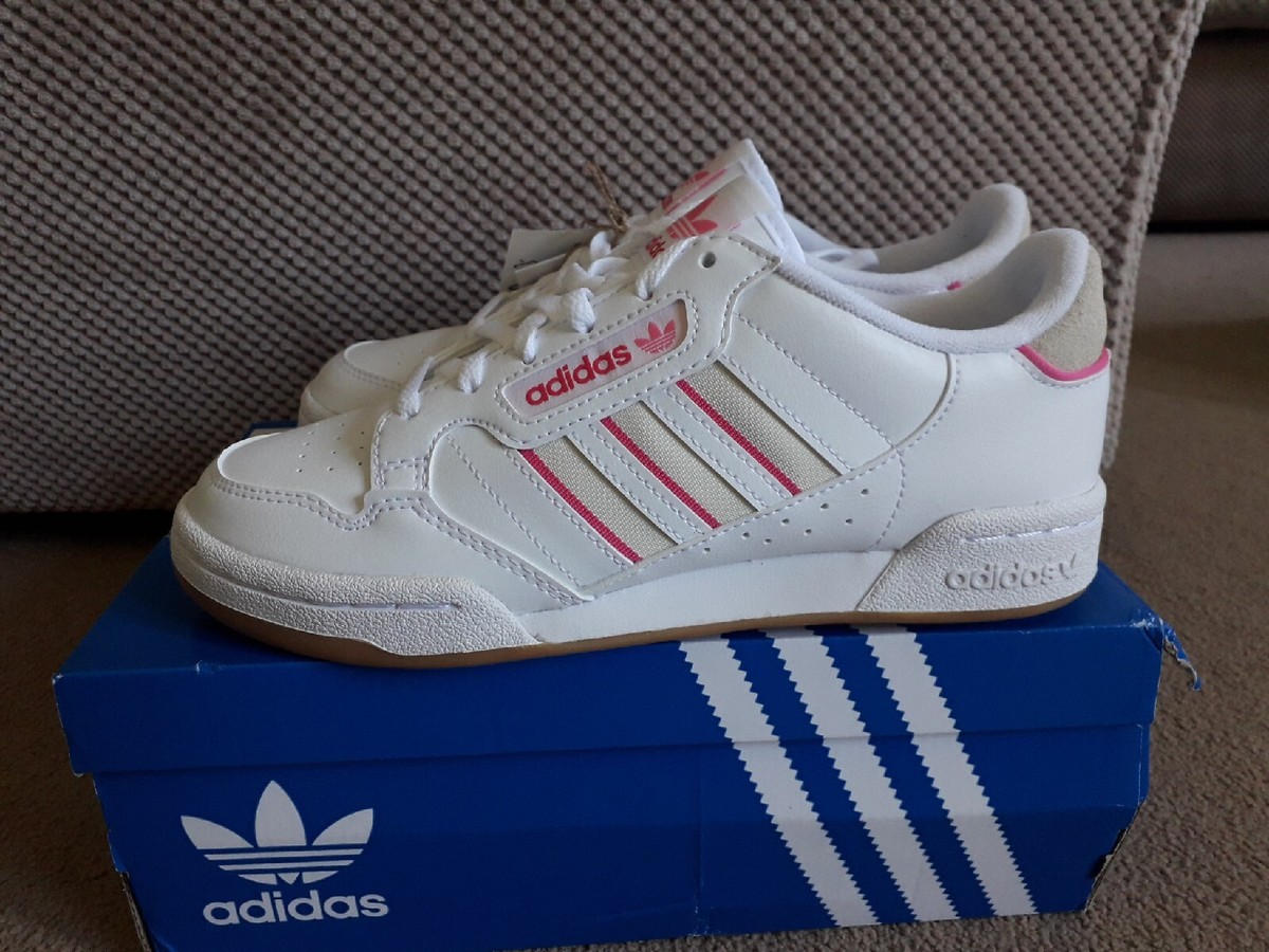 ADIDAS Originals Ladies Girls Continental 80 Stripes Trainers
