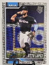 2026 Topps Series 1  Spring Training Parallel Otto Lopez Miami Marlins