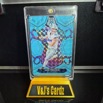 2024 Panini Mosaic - Jake Ferguson #60 Blue Fluorescent Prizm F.O.T.L. 01/15